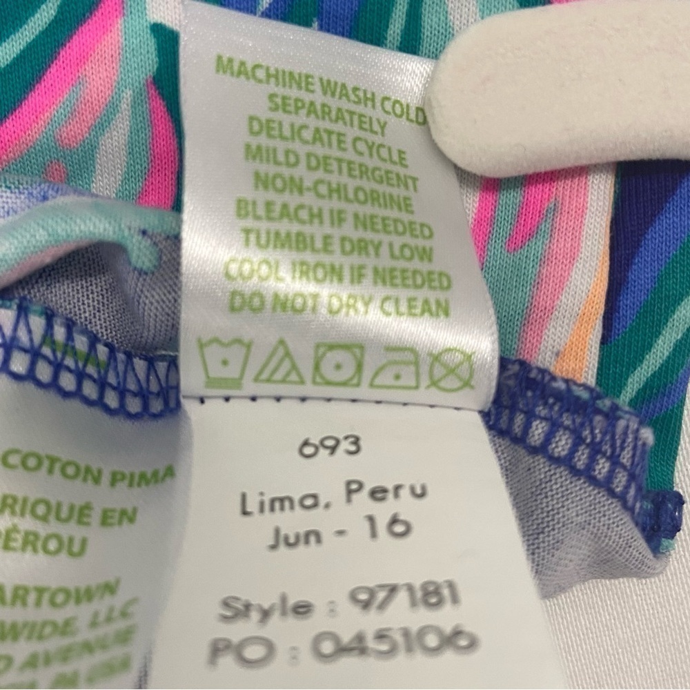 LILLY PULITZER Women's Marlowe Shift Mini Dress Sz XS Art-To-Wear Summer Picnic - Picture 13 of 13